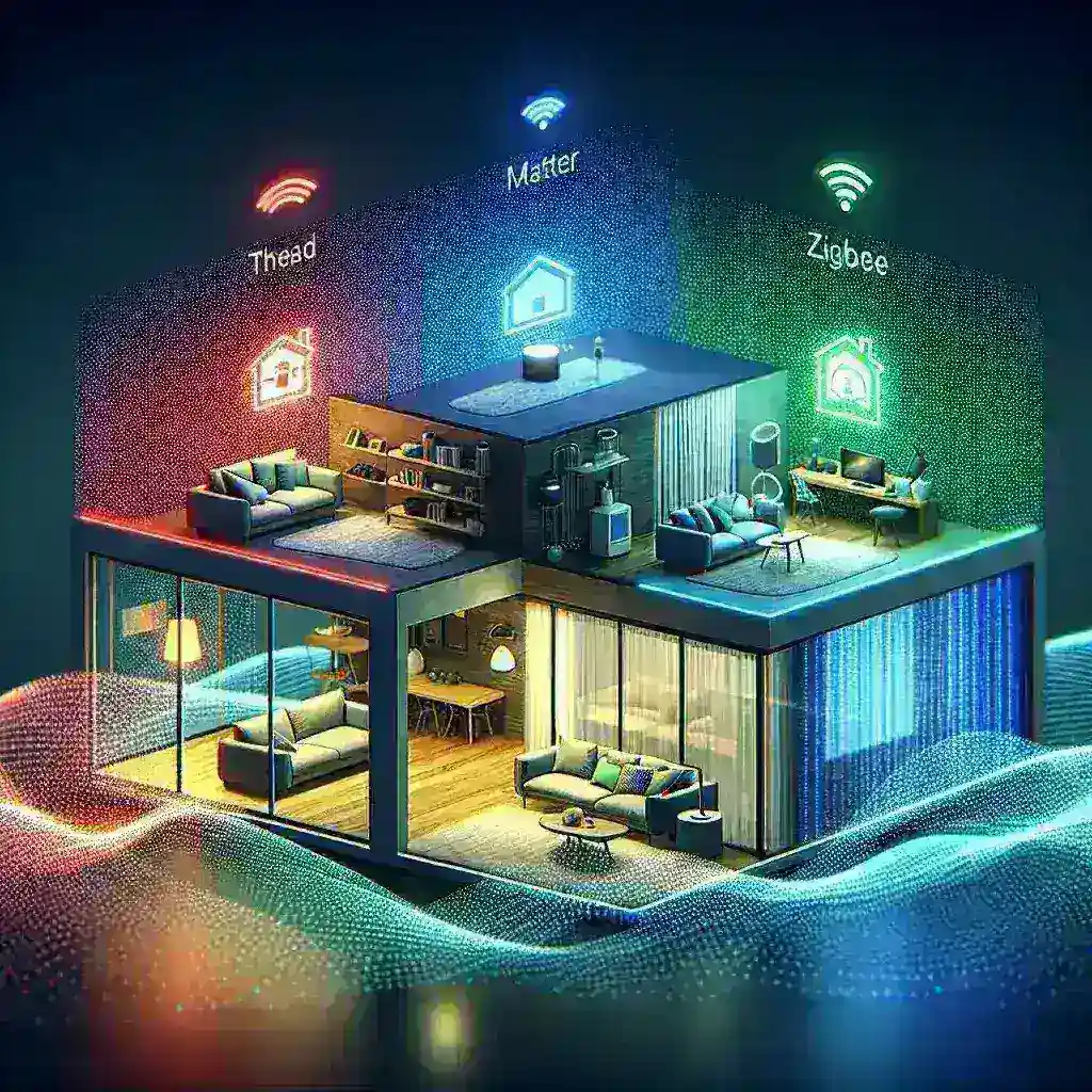 Thread vs. Matter vs. Zigbee: Navigating Smart Home Protocols